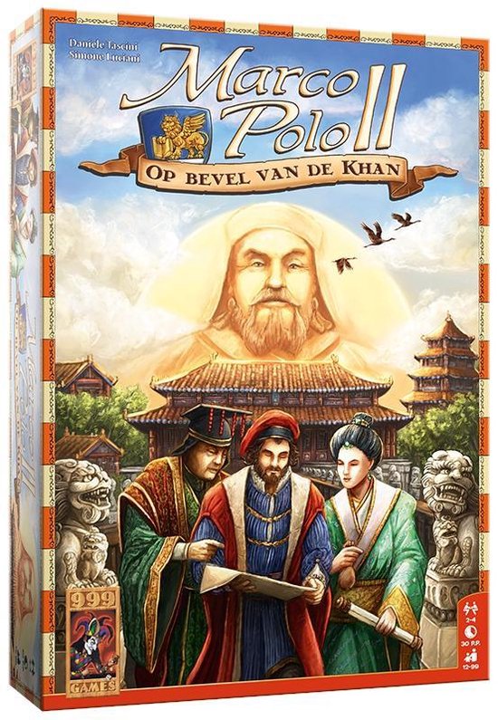 999 Games - Marco Polo II: Op bevel van de Khan - Bordspel