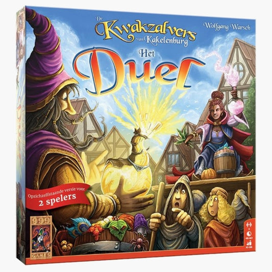 999 games: De Kwakzalvers van Kakelenburg - Het Duel (2 spelers)