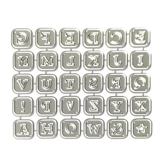 Stansmes alfabet scrabble