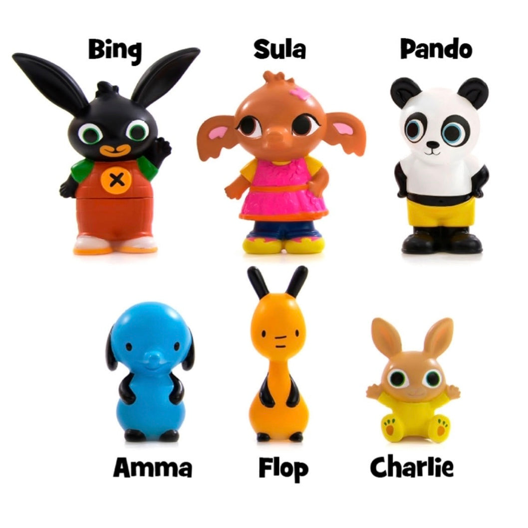 Bing - Koffer met 6 Speelfiguren