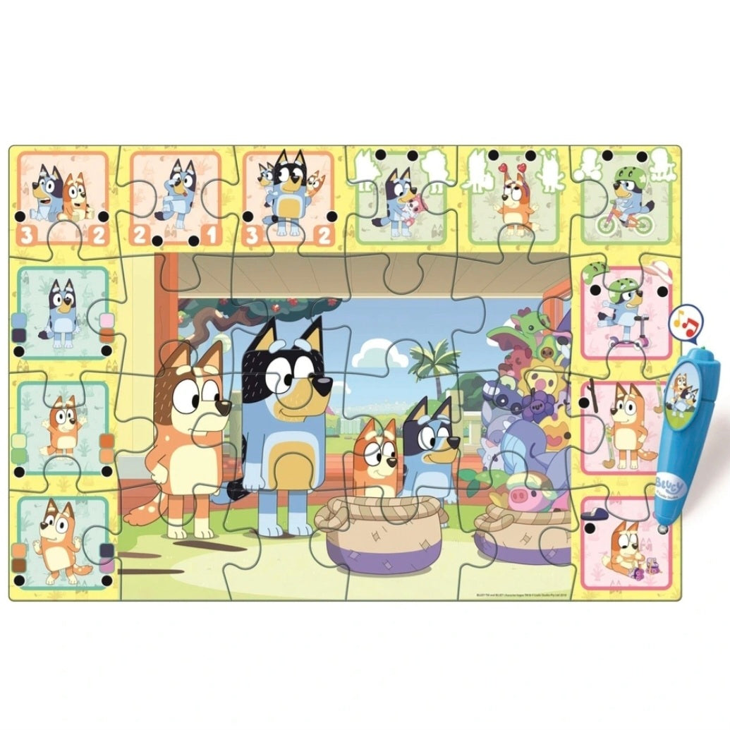 Bluey: Interactieve Vloerpuzzel - 24