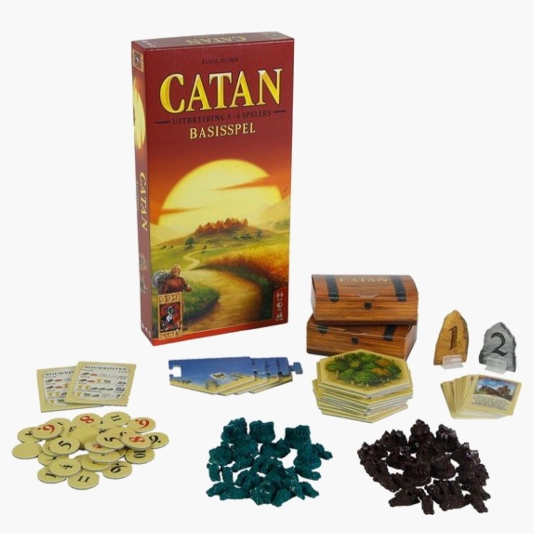 999 games: Catan - Basisspel - Uitbreiding 5-6 Spelers