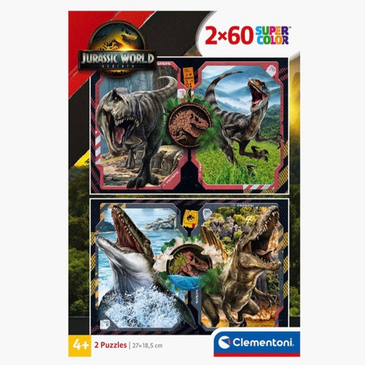 Clementoni: Jurassic World Rebirth - 2x60