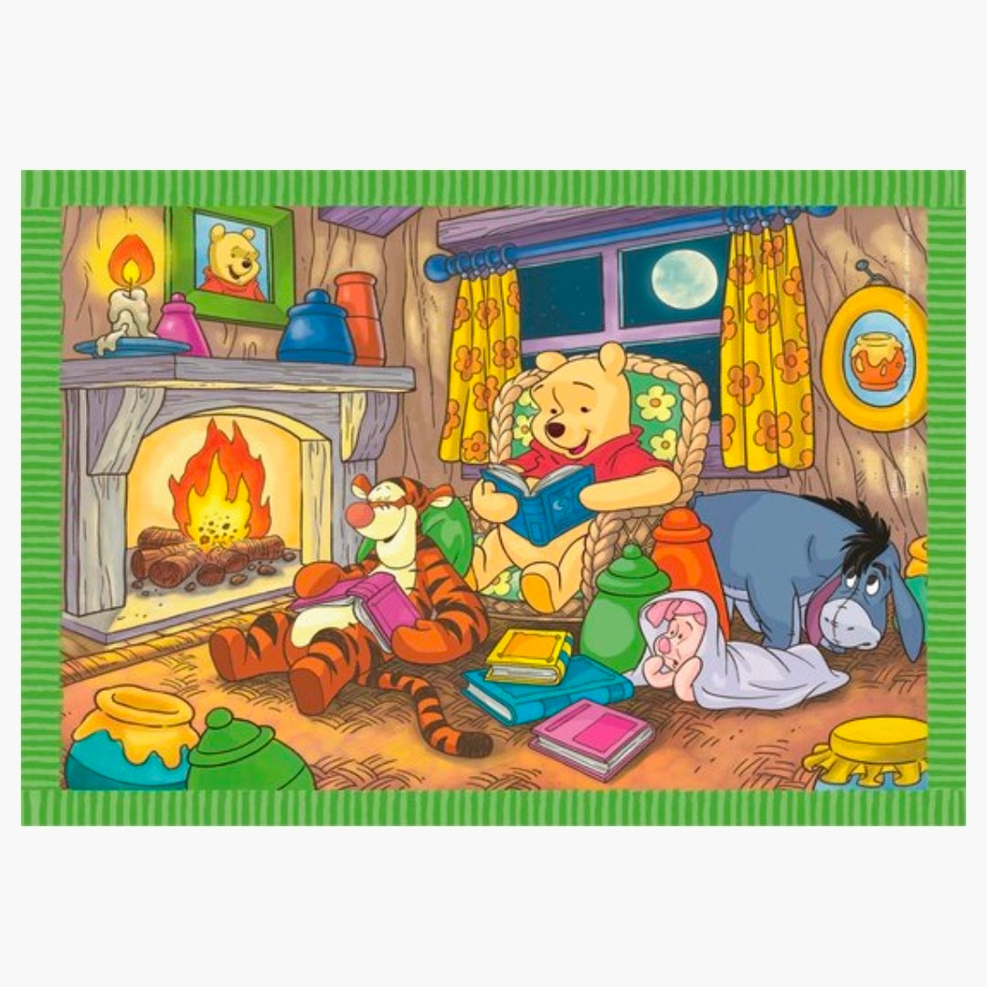 Clementoni: Winnie de Pooh 4 Puzzels - 12+16+20+24