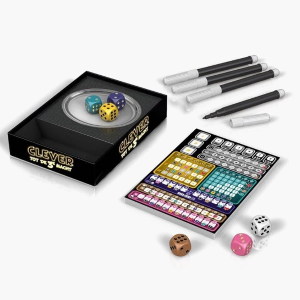 999 games: Clever tot de 3e macht - Dobbelspel