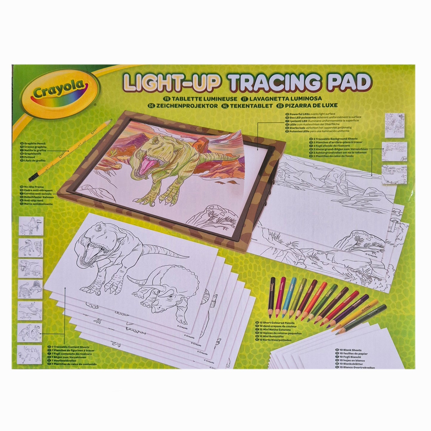 Crayola: Light-Up Tracing Pad - Dinosaurus edition