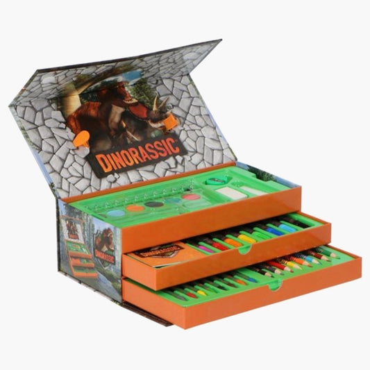 Dinorassic Tekendoos Set
