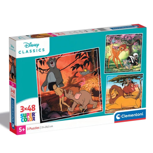 Clementoni: Disney Classics - 3x48
