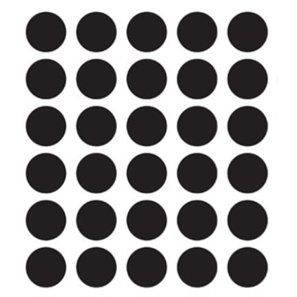 2cm Ronde Etiketten (150 Stuks) - Diverse kleuren
