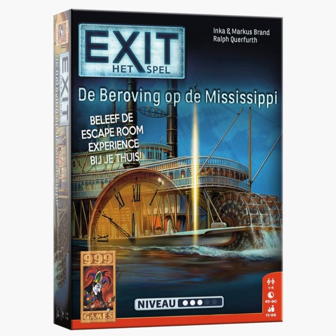999 games: EXIT - De beroving op de Mississippi (Breinbreker)
