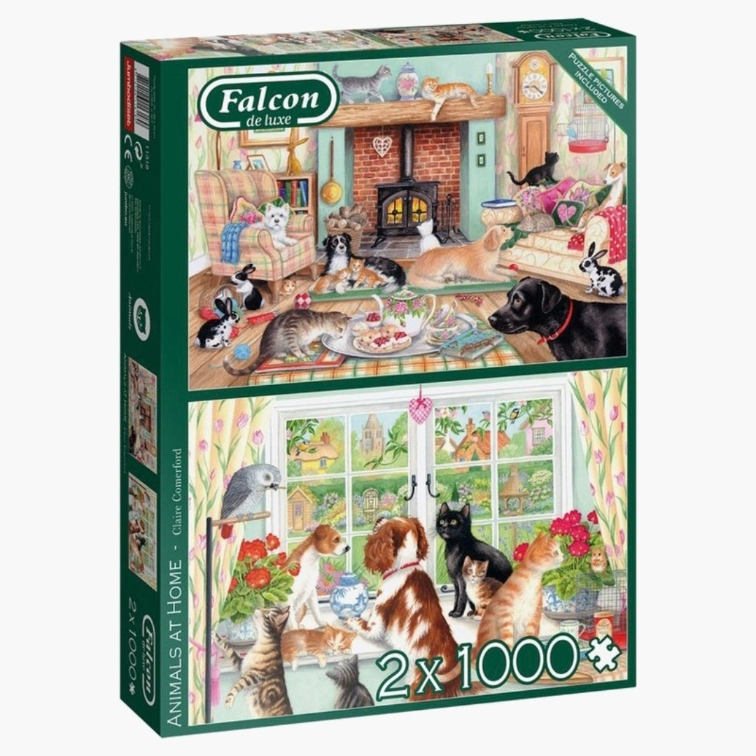 Falcon: Animals at Home - 2x 1000