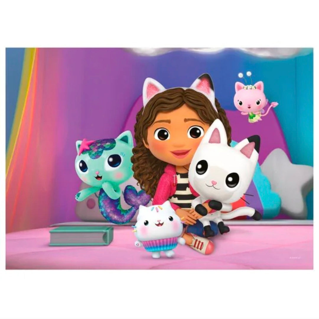 DreamWork Gabby's Dollhouse: 4 Puzzels - 12+16+20+24