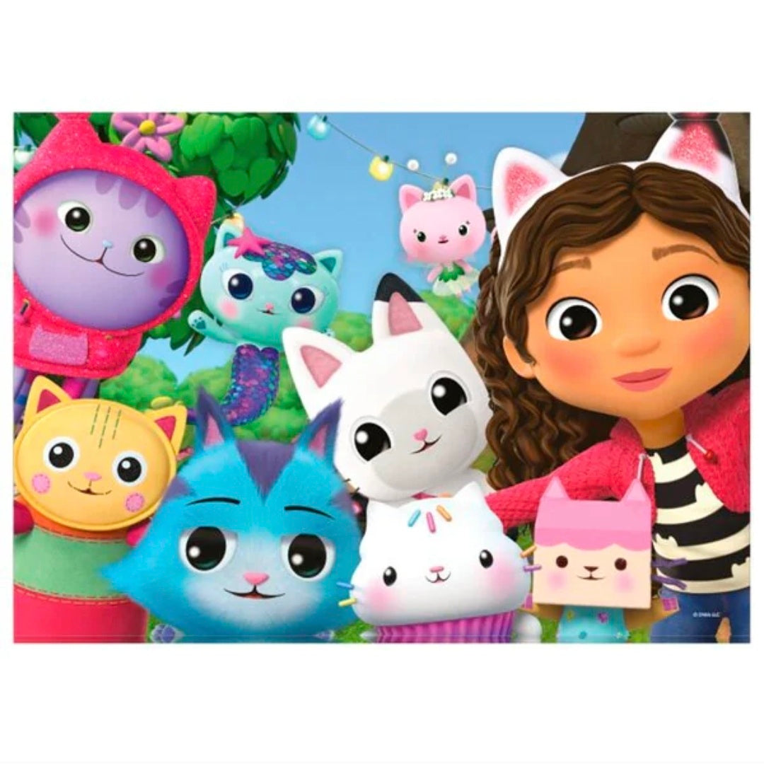 DreamWork Gabby's Dollhouse: 4 Puzzels - 12+16+20+24