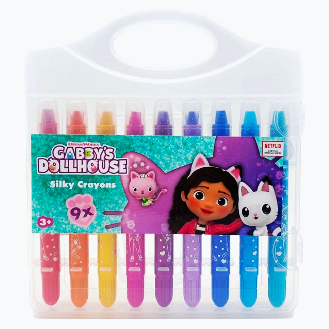 Gabby's Dollhouse: Silky Gelkrijtjes - 9 kleuren