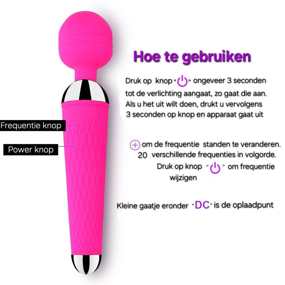 Wand Vibrator - Magic Wand (Diverse Kleuren)