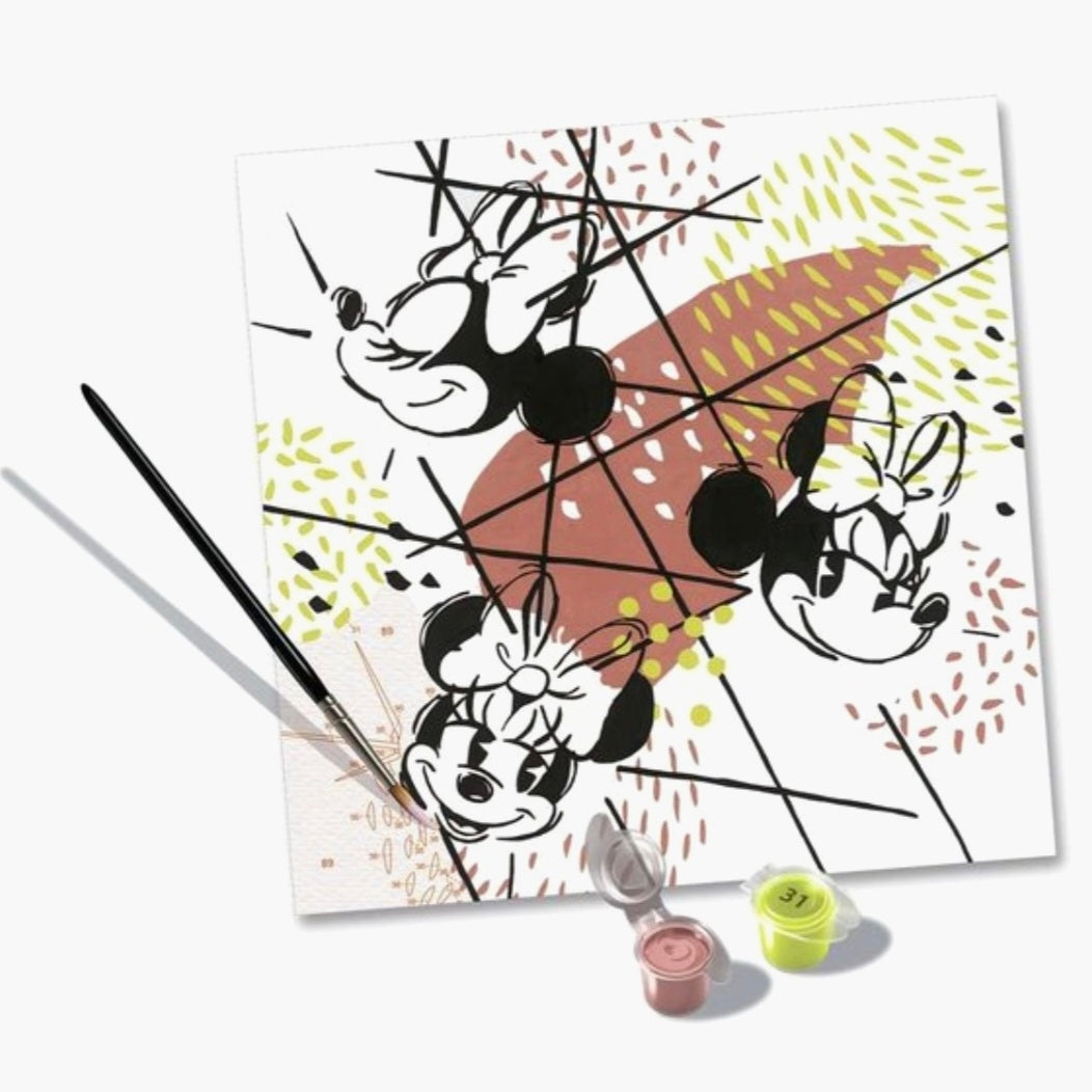 Ravensburger: CreArt - D100 Jubilee Edition Minnie Mouse 2  Schilderen op nummer