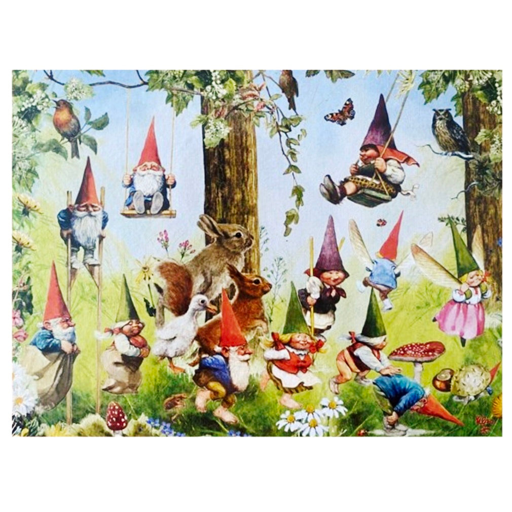 Jumbo: Playfull Gnomes (Spelende Kabouters) - 950