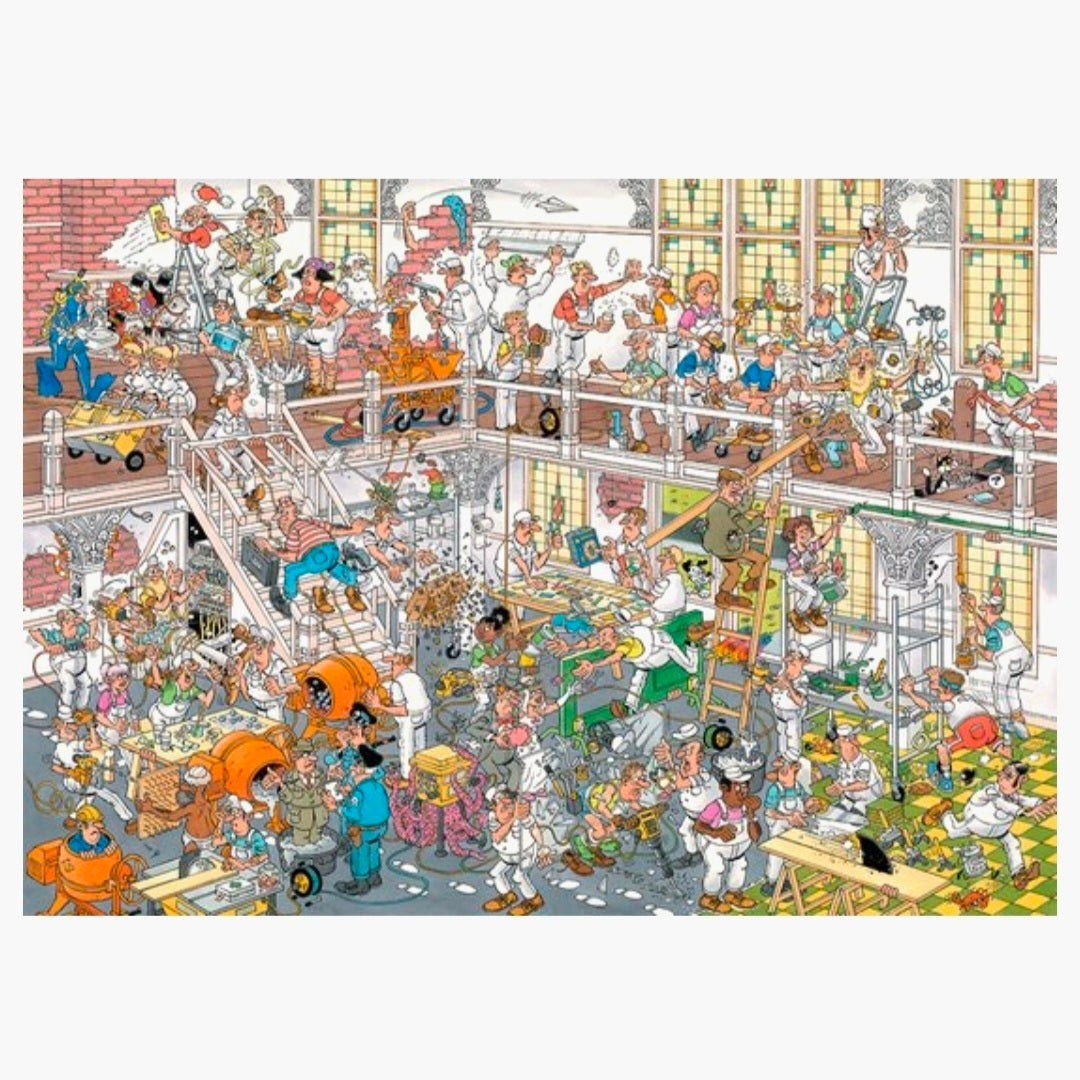 Jan van Haasteren: De Verbouwing + De Bouwmarkt - 2x1000