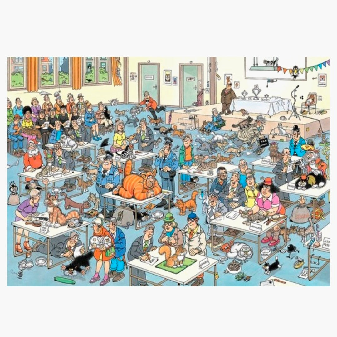 Jan van Haasteren: Kattenshow - 1000