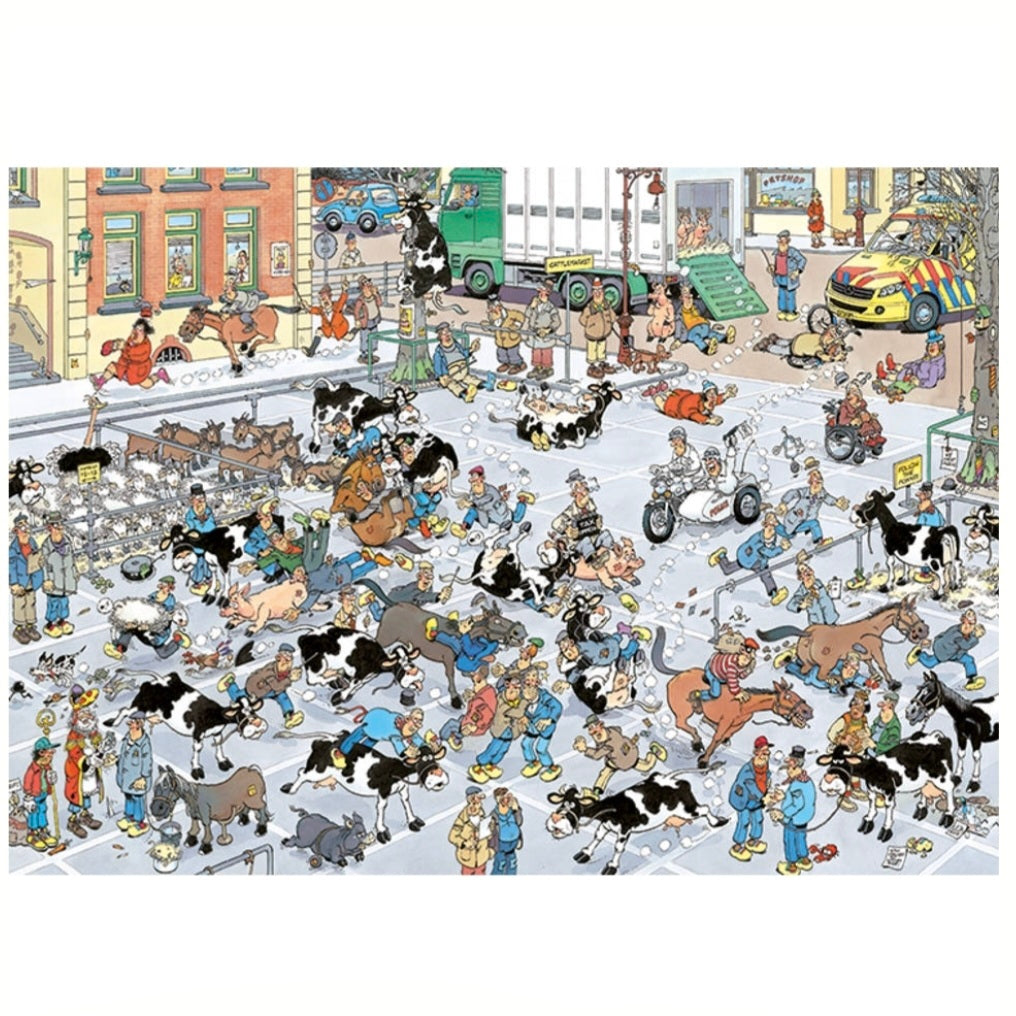 Jan van Haasteren: De Veemarkt - 950