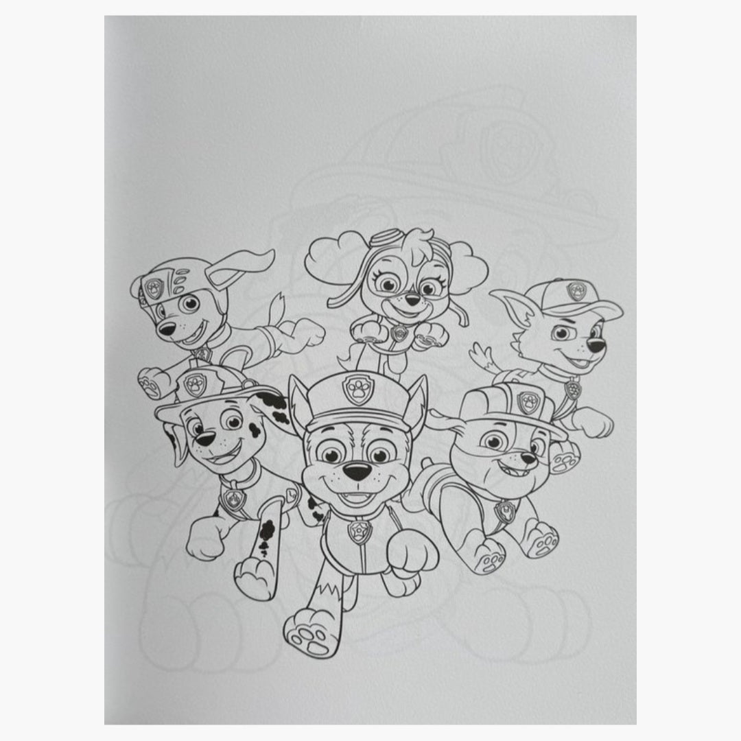 Paw Patrol: Kleurboek + stickers