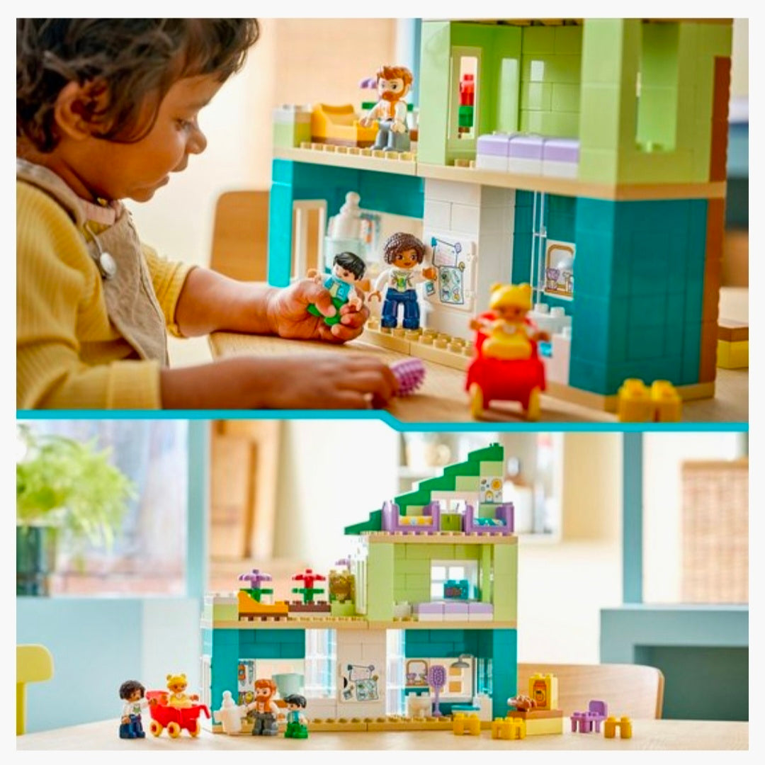 LEGO Duplo 10470: Modern Familiehuis met Figuren 3in1