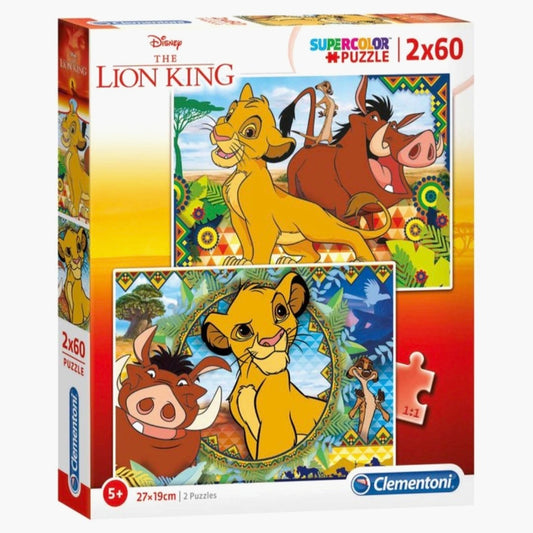Clementoni: Lion King 2x60