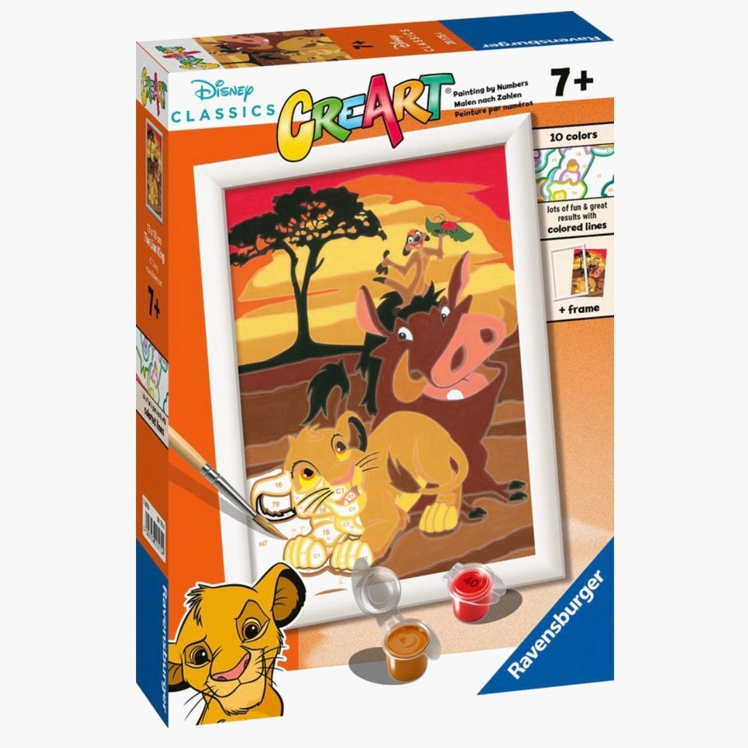 Ravensburger: CreArt Disney - Lion King schilder op nummer