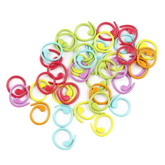 25 Metalen steekmarkeerringen