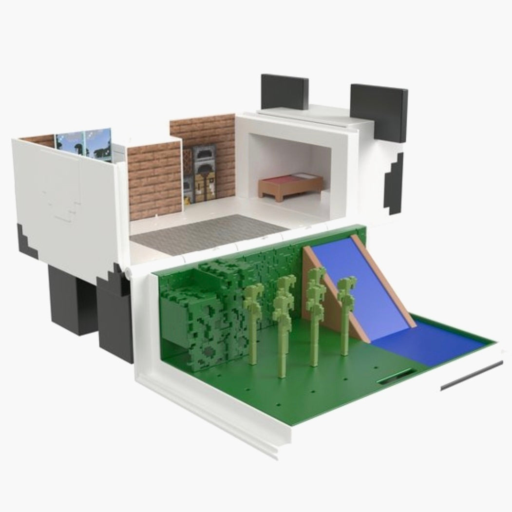 Minecraft: Minecraft MOB hoofd mini Panda Speelhuis