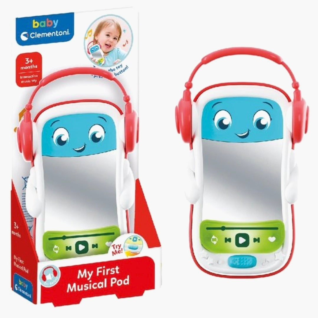 Clementoni: Clementoni - Muziekpod met lichtjes en geluid - vanaf 3mnd