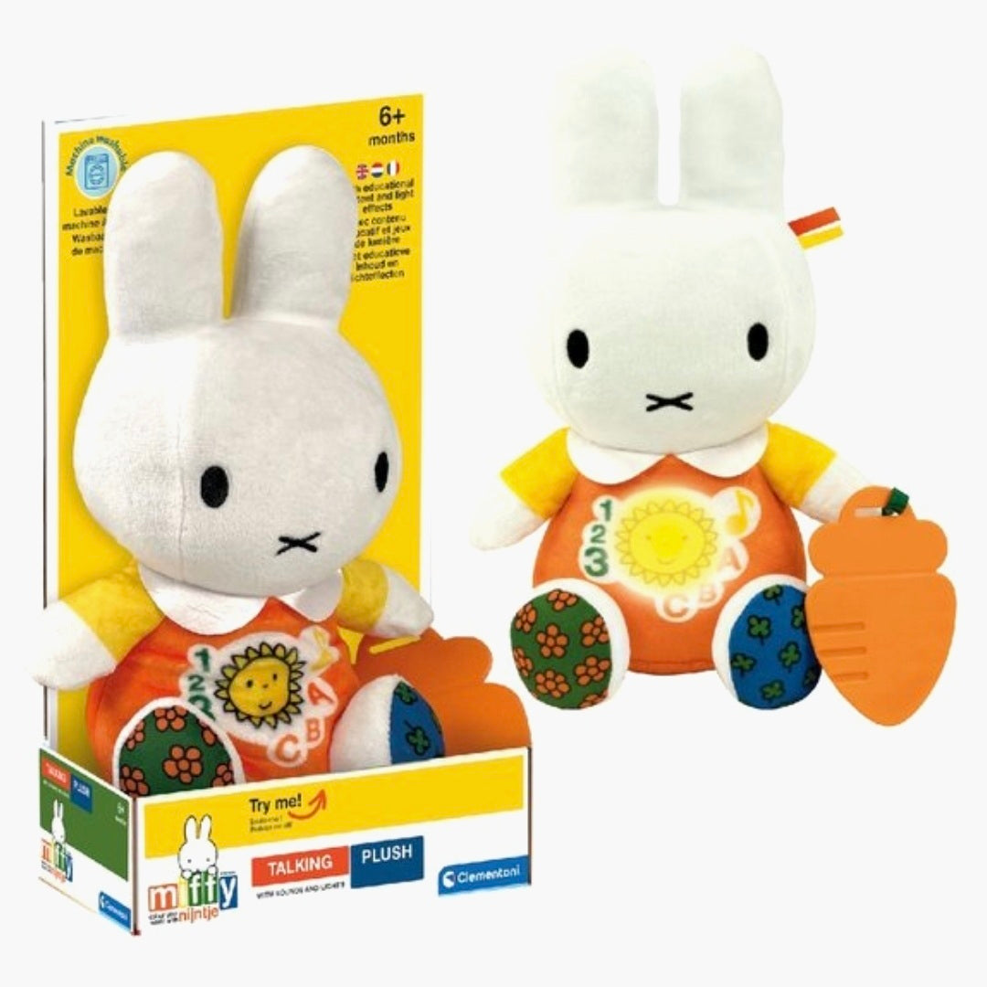 Clementoni: Nijntje - Pratende Knuffel met Lampjes - 6M+