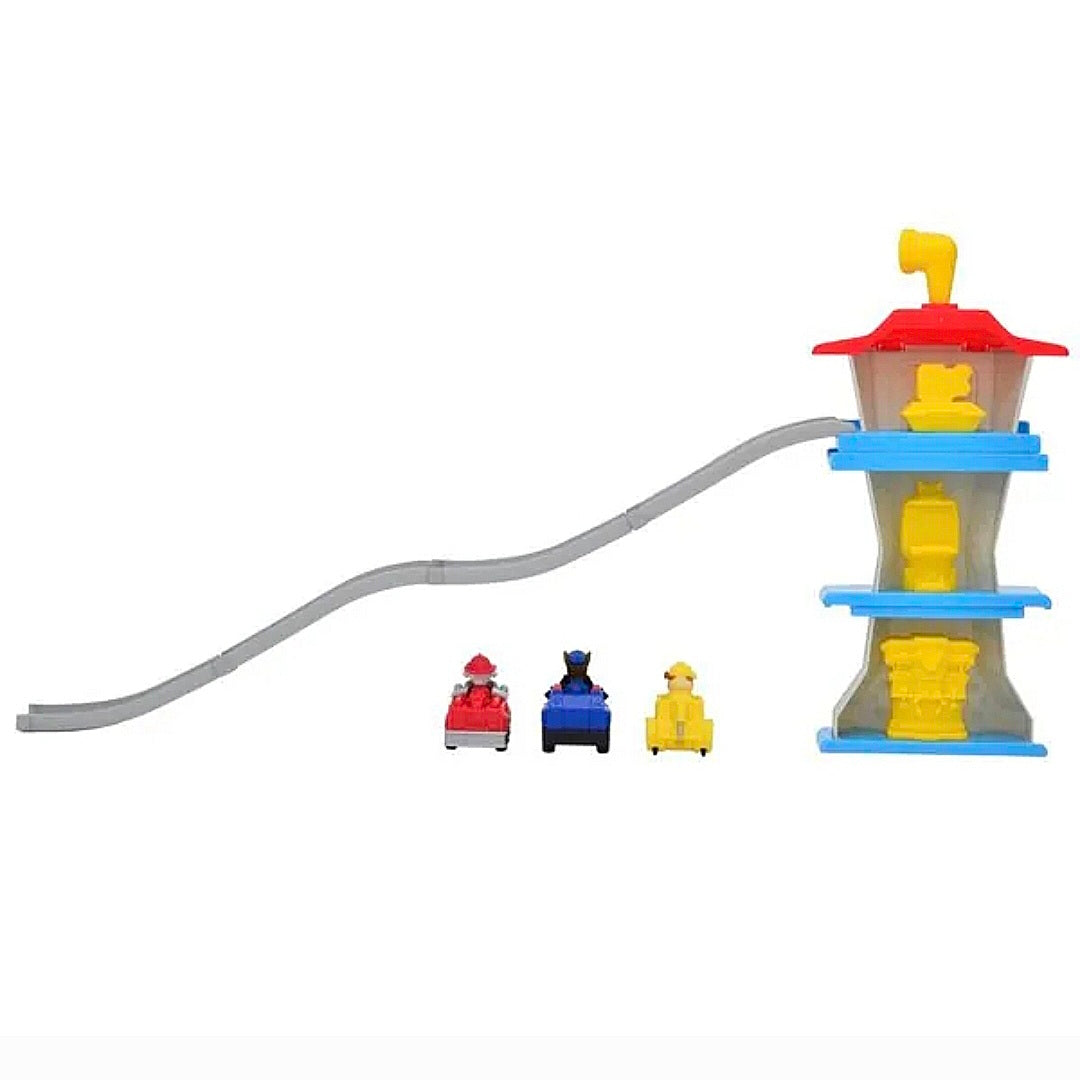 Paw Patrol: Deluxe Mini Tower Speelset incl 3 Auto's