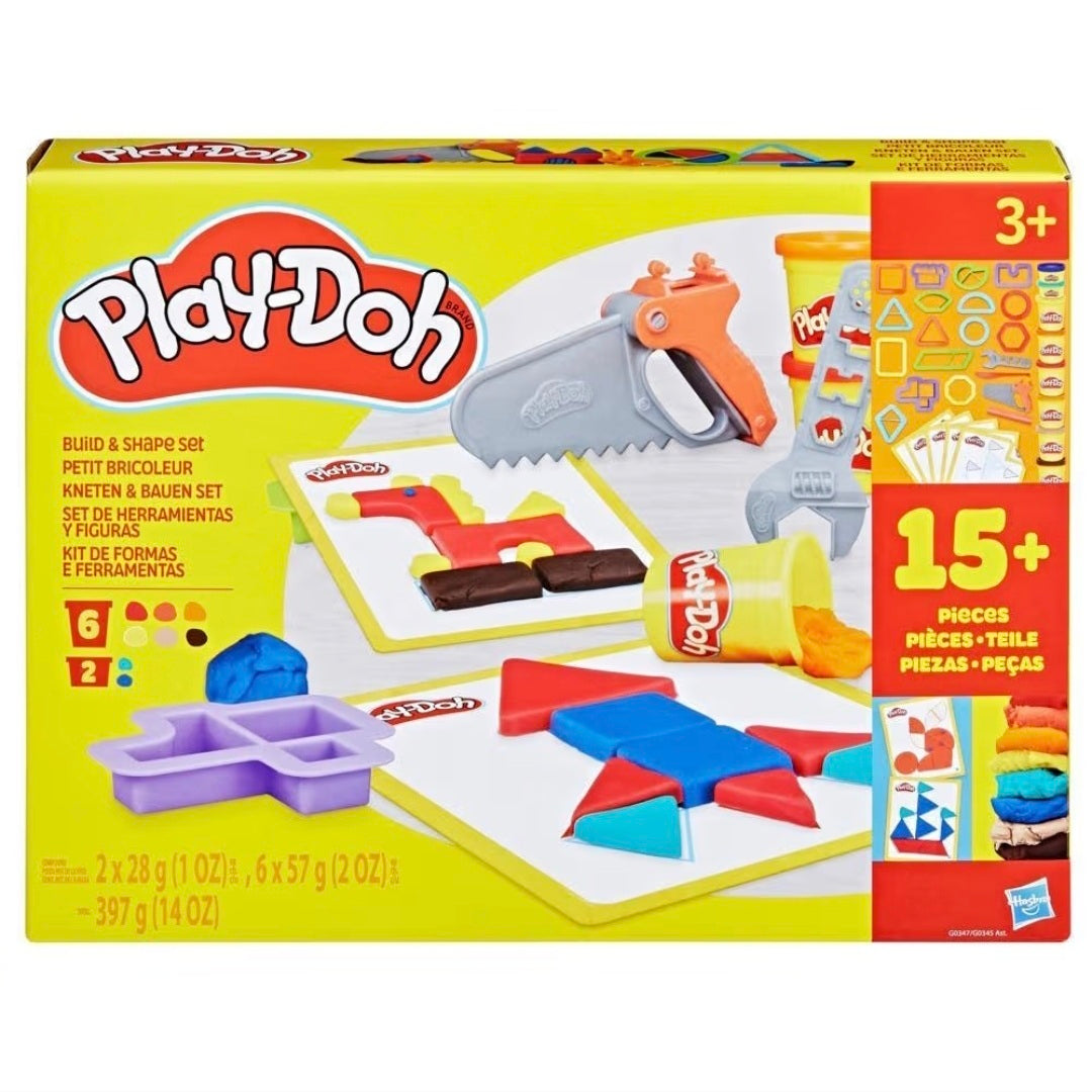 Play-Doh: Bouw en Vormenset