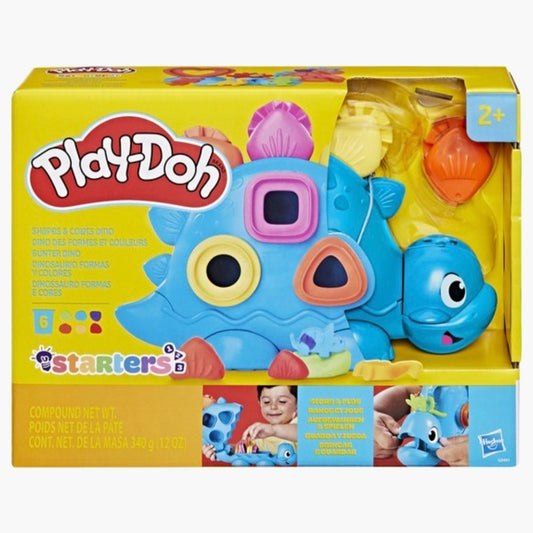 Play-Doh: Vormen en Kleuren Dino Starter Kleiset