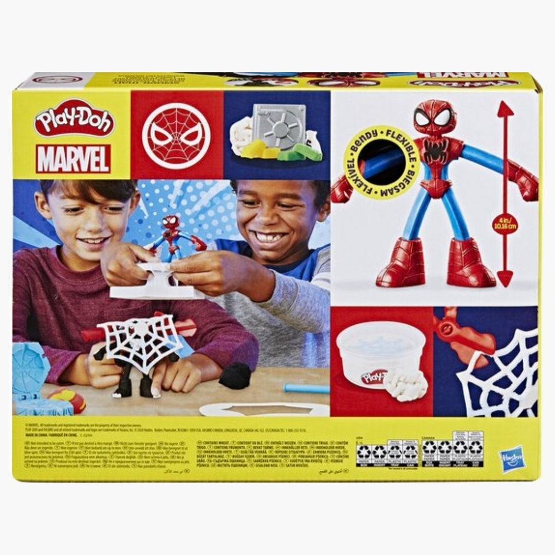 Play-Doh: Spider-Man Launch & Slice Battle Kleiset