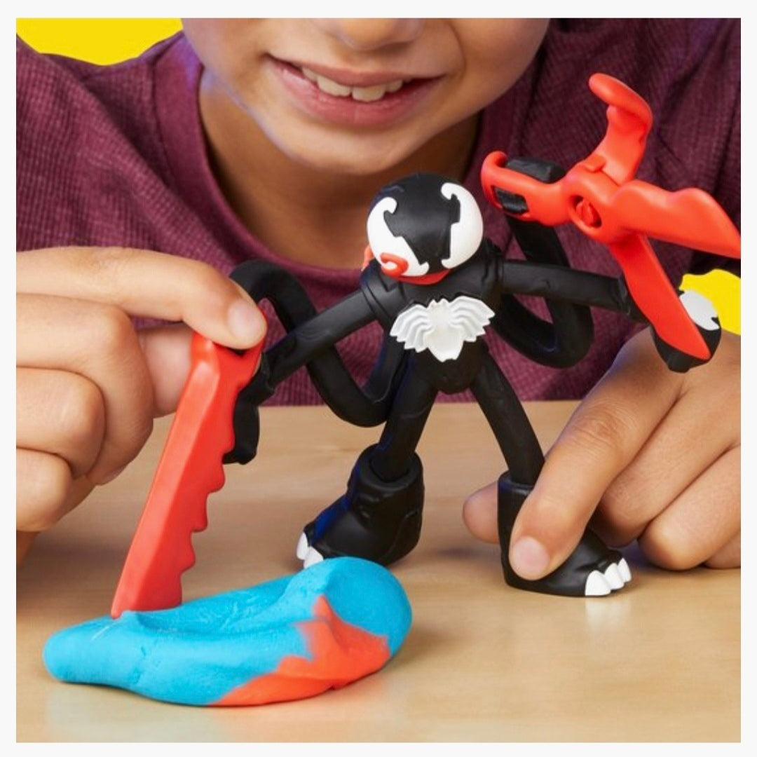 Play-Doh: Spider-Man Launch & Slice Battle Kleiset