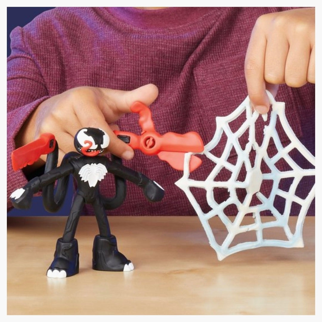 Play-Doh: Spider-Man Launch & Slice Battle Kleiset