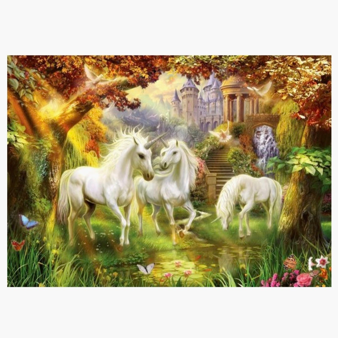 Ravensburger: Eenhoorns in de herfst - 1000