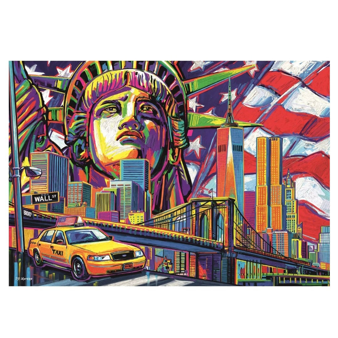 Treft: Kleuren van New York - 1000