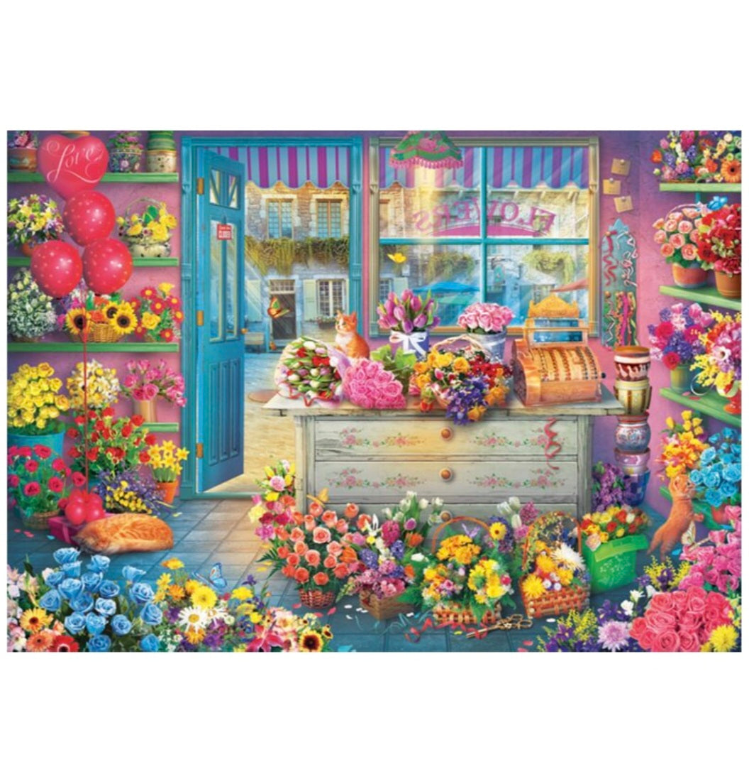 Schmidt: Kleurrijke Bloemenwinkel - 1000