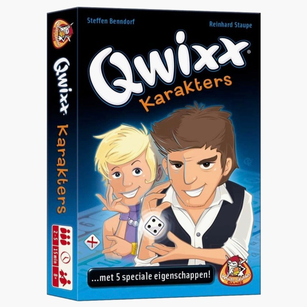 White Globin: Qwixx Karakters uitbreiding
