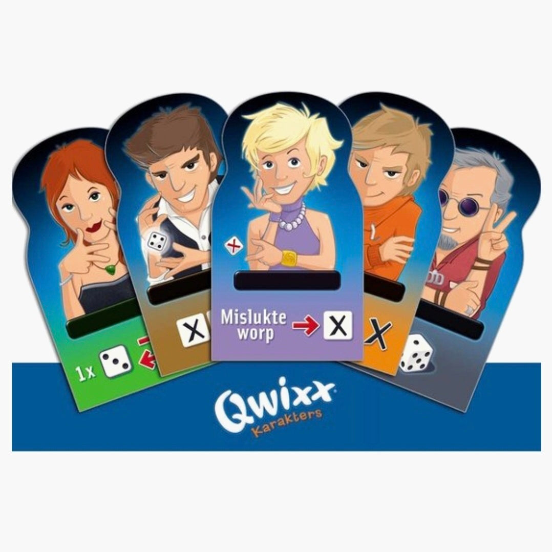 White Globin: Qwixx Karakters uitbreiding