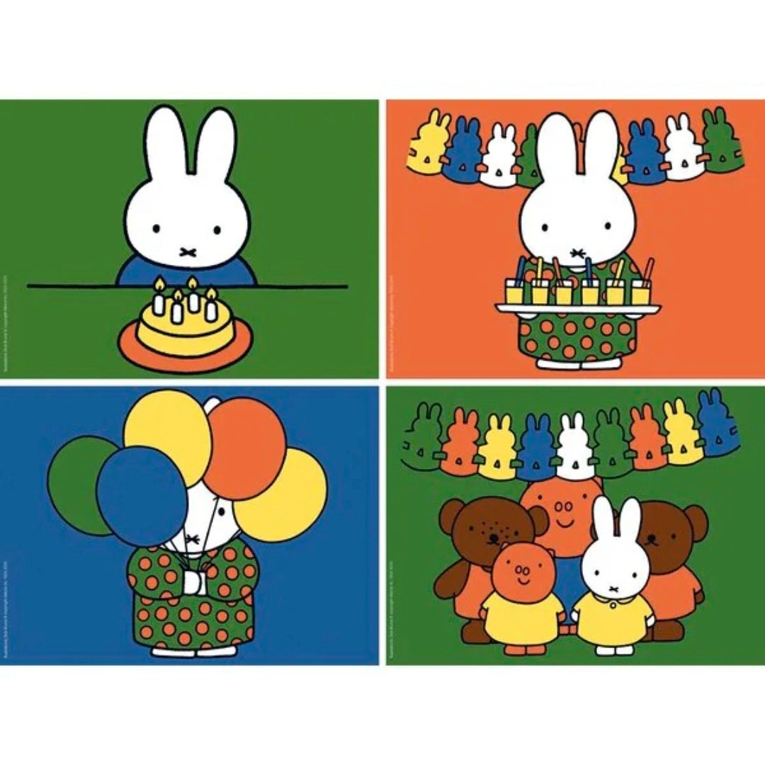 Ravensburger: Nijntje 70 jaar - 4-in-1 Puzzel