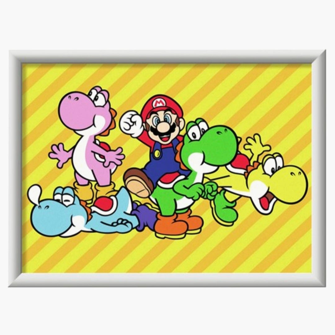Ravensburger: Super Mario - Schilderen Op Nummer