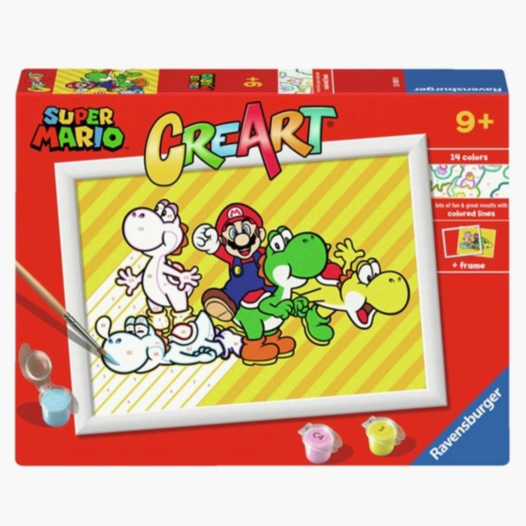 Ravensburger: Super Mario - Schilderen Op Nummer