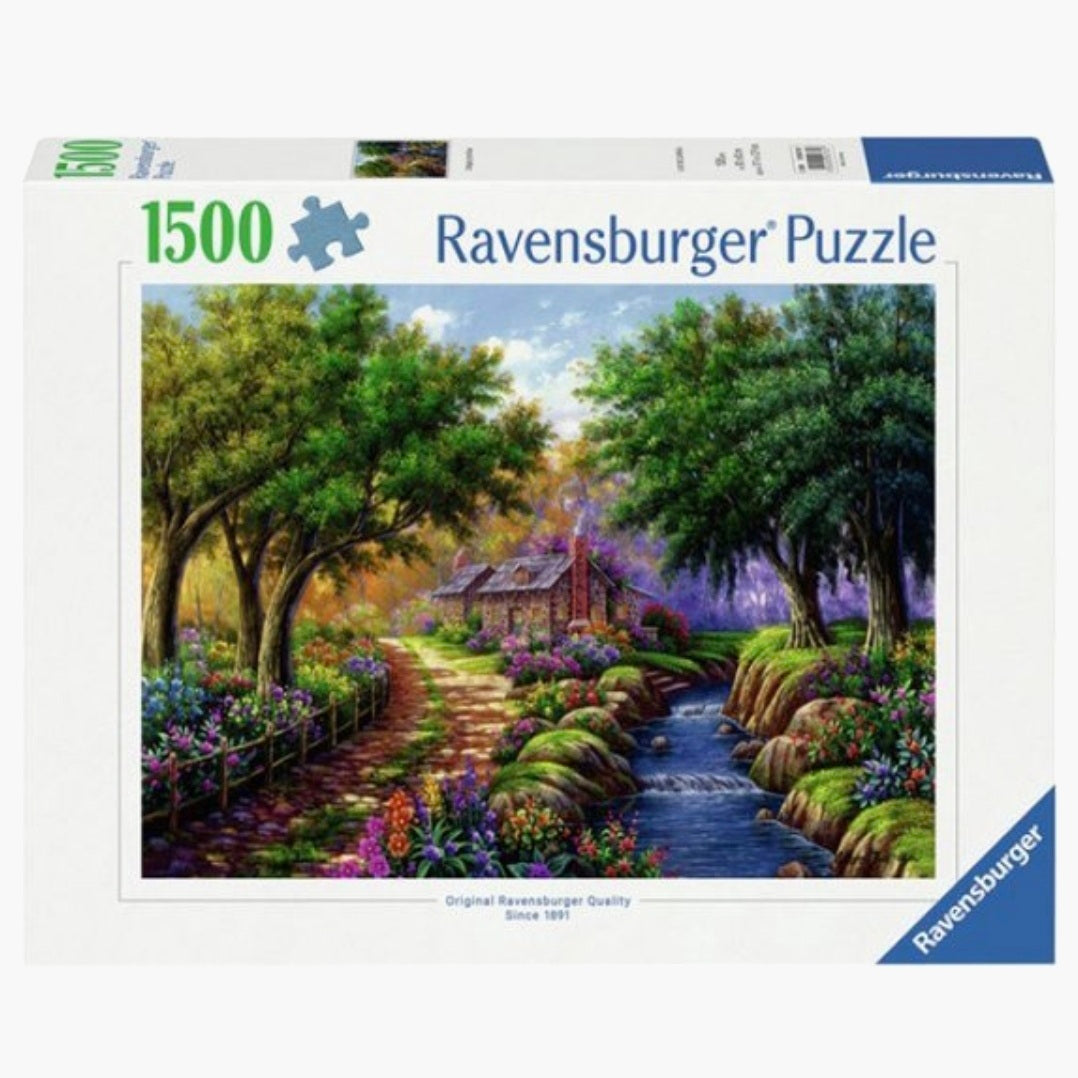 Ravensburger: Huisje bij de rivier - 1500