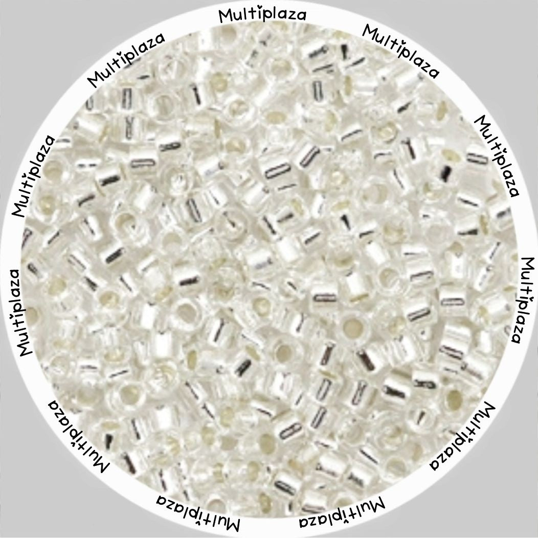 2mm Rocailles glaskralen - Inside Colors 10g