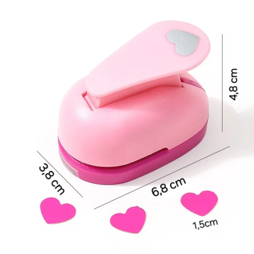 Harten stans motiefspons 1,5cm