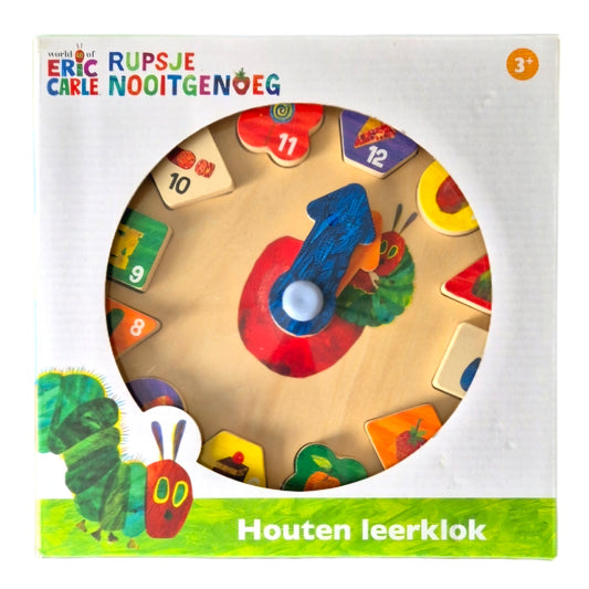 Rupsje Nooitgenoeg - Houten Leerklok